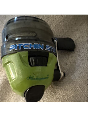Shakespeare Pitchin Stik Vintage Casting Reel Green 6/40 3.3:1 Gear Ratio